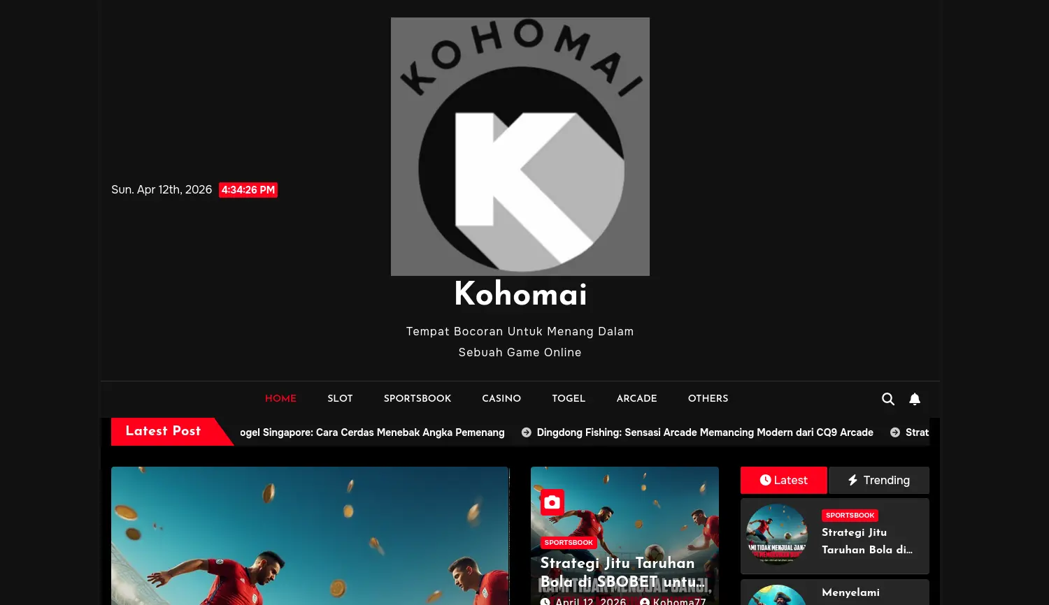 Website-Screenshot von Kohomai