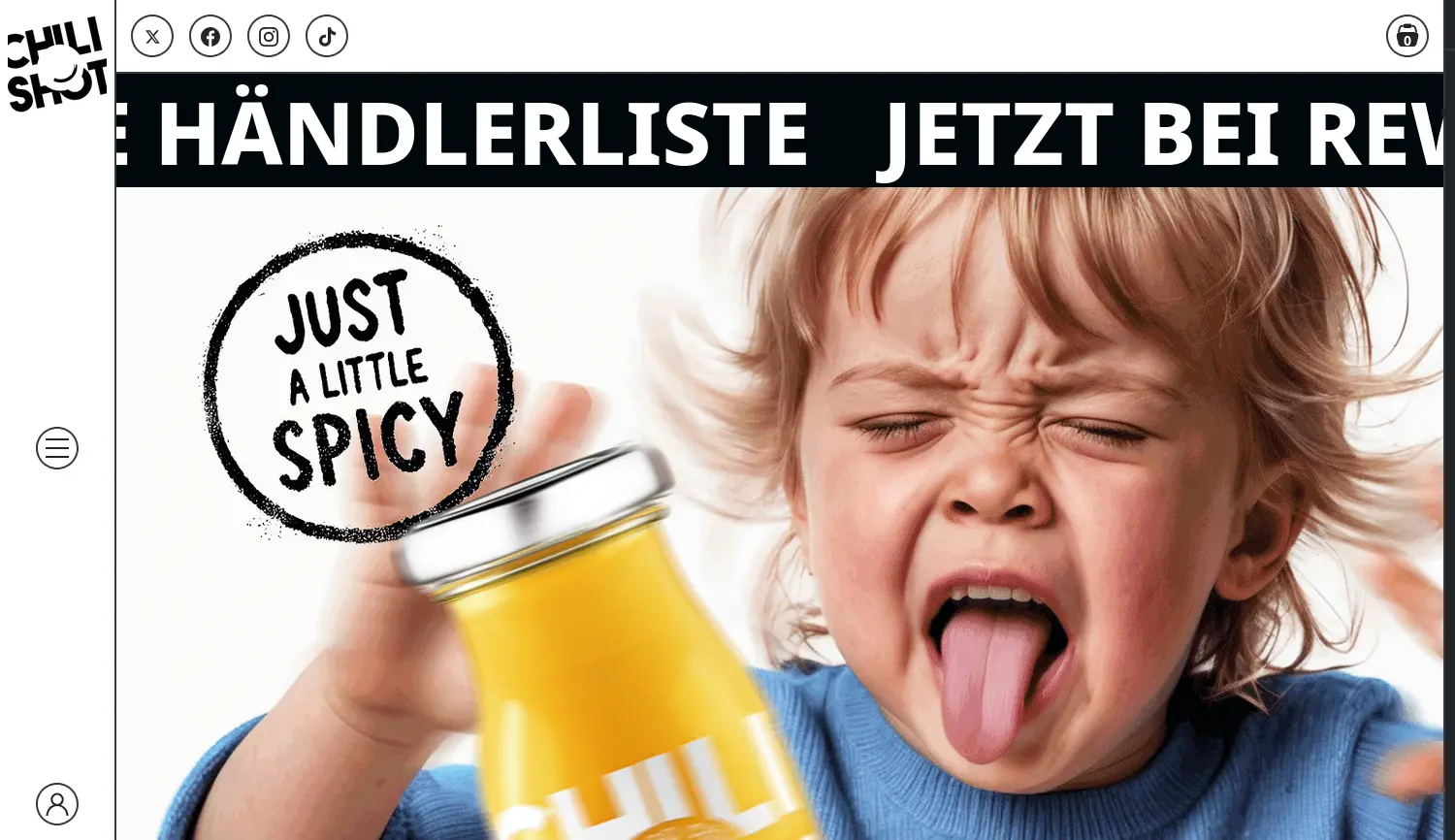 Website-Screenshot von Chilishot