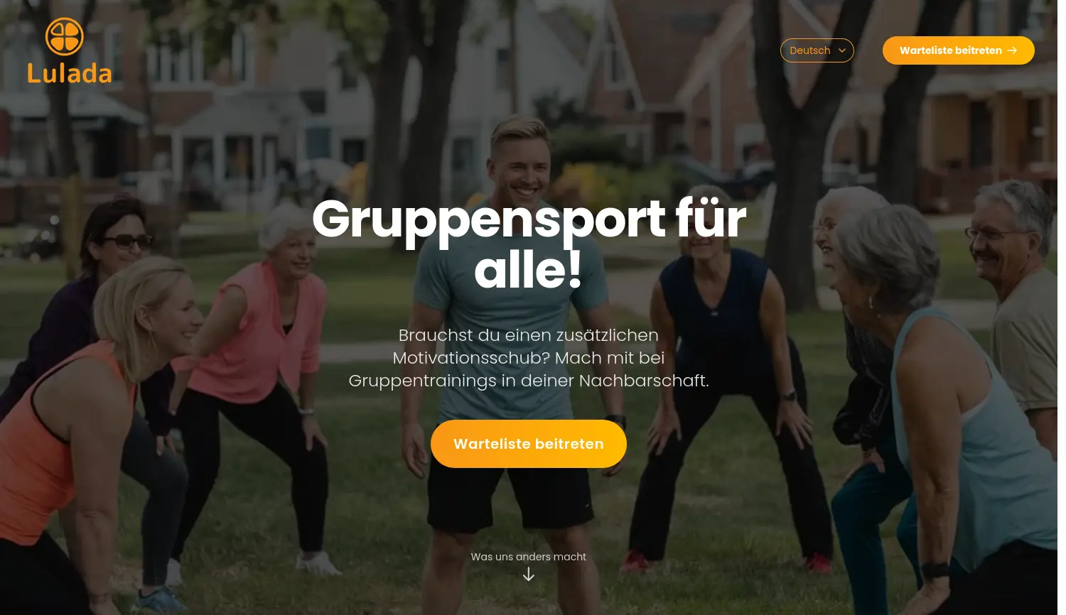 Website-Screenshot von Lulada