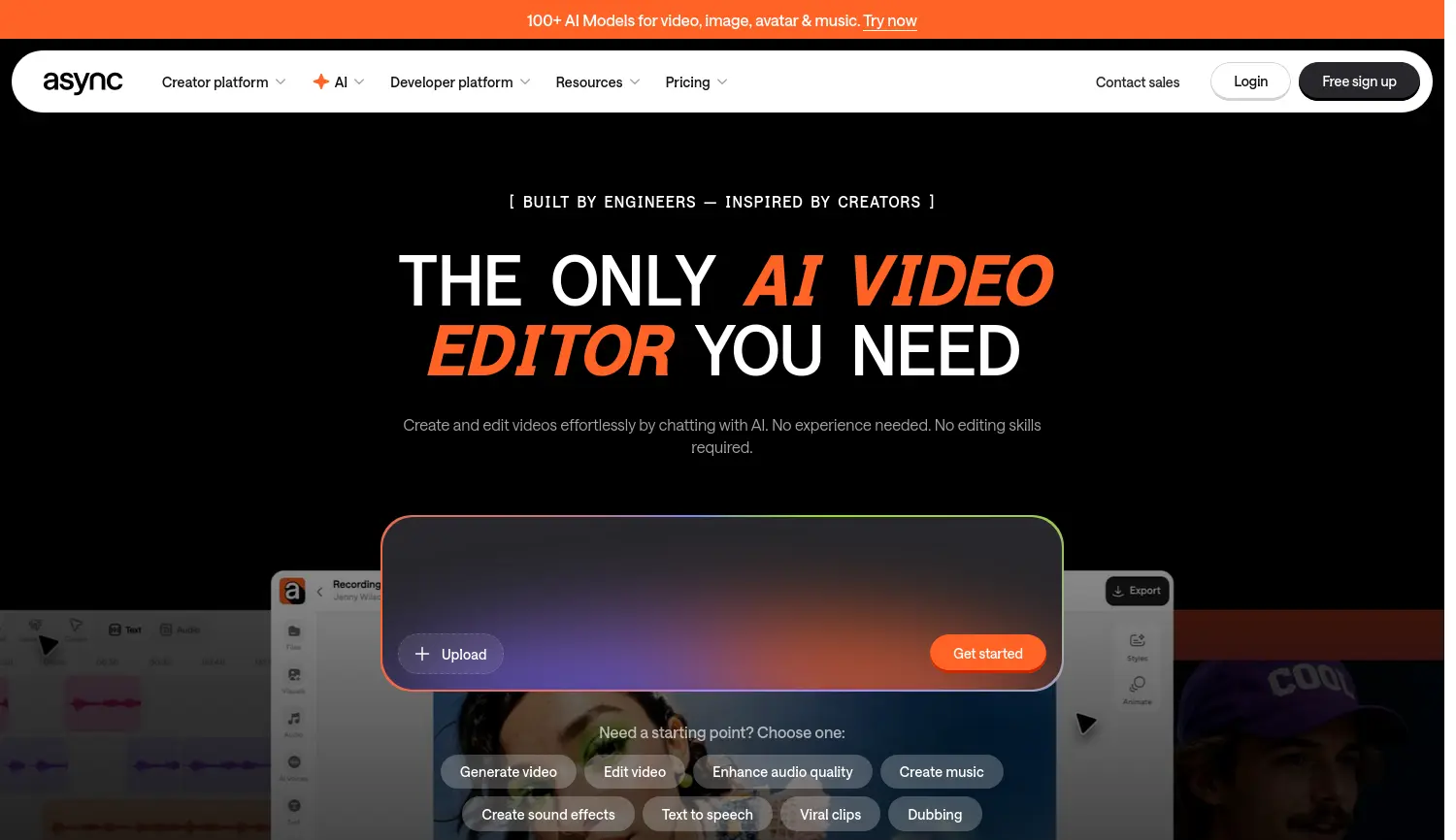 Website-Screenshot von Podcastle