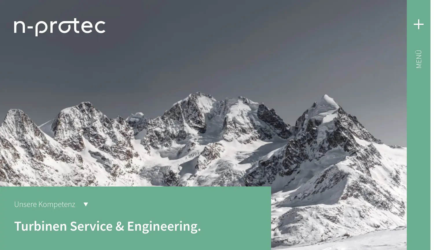 Website-Screenshot von n-protec