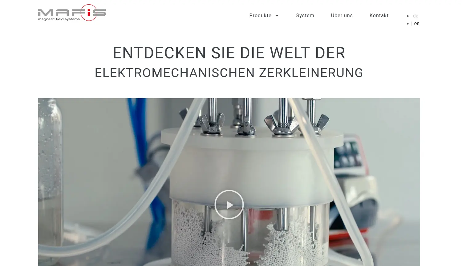 Website-Screenshot von MAFiS