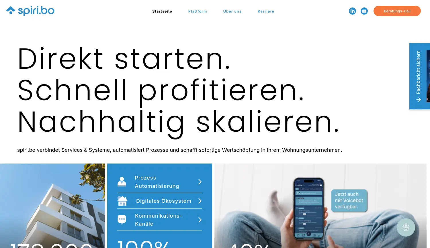 Website-Screenshot von Spiri.Bo
