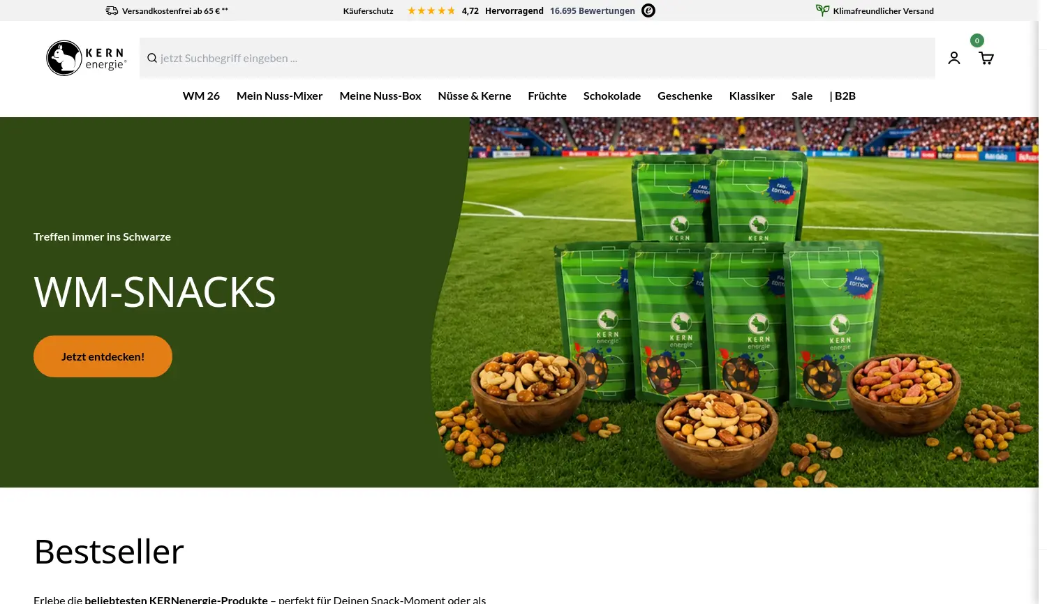 Website-Screenshot von KERNenergie
