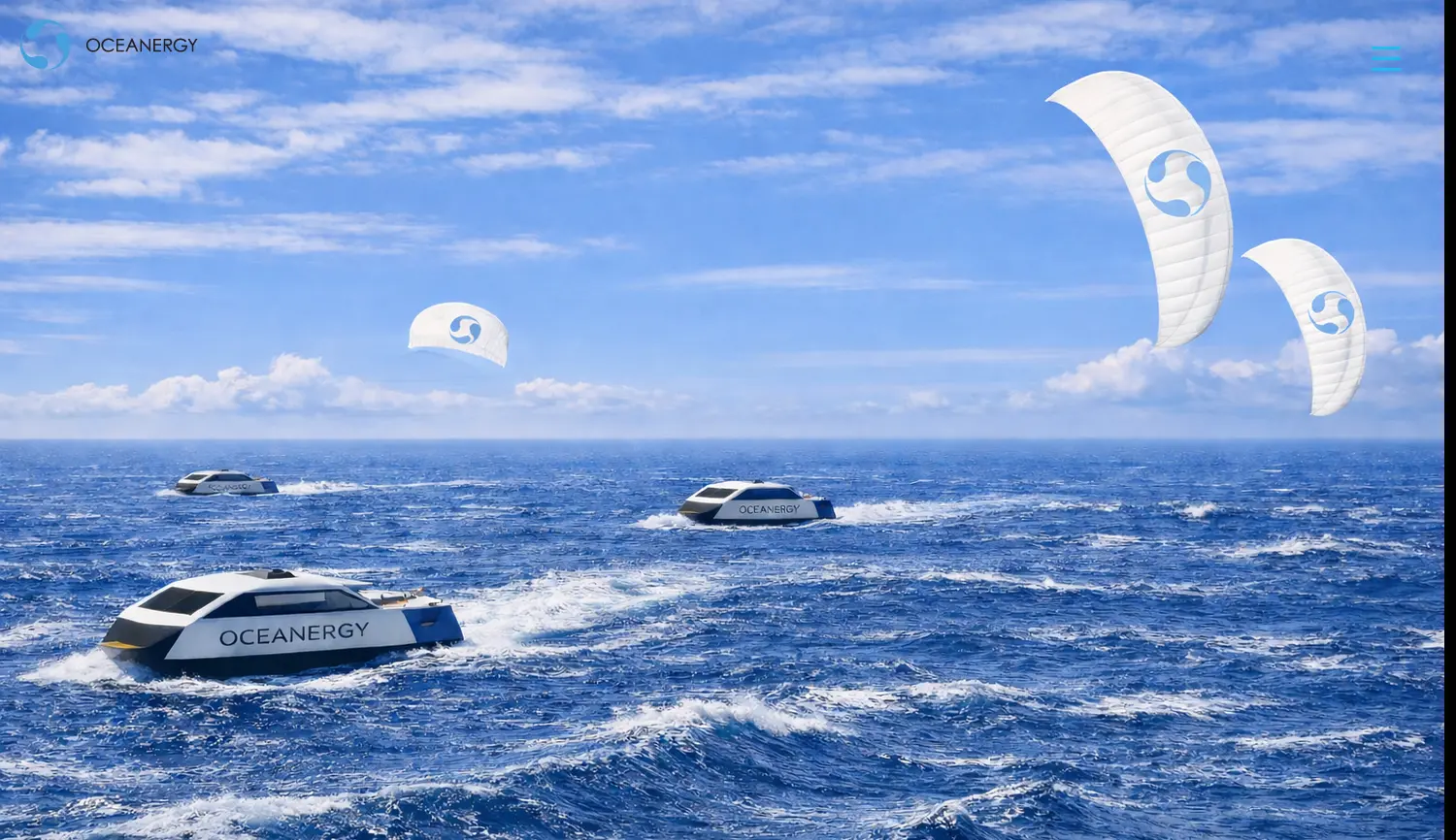 Website-Screenshot von OCEANERGY