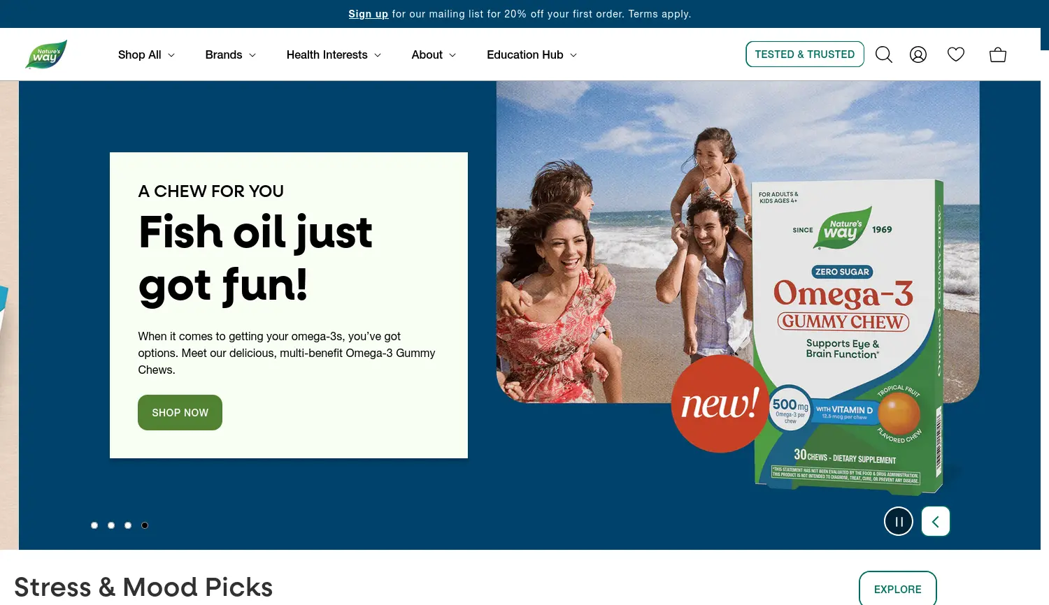 Website-Screenshot von BAZE