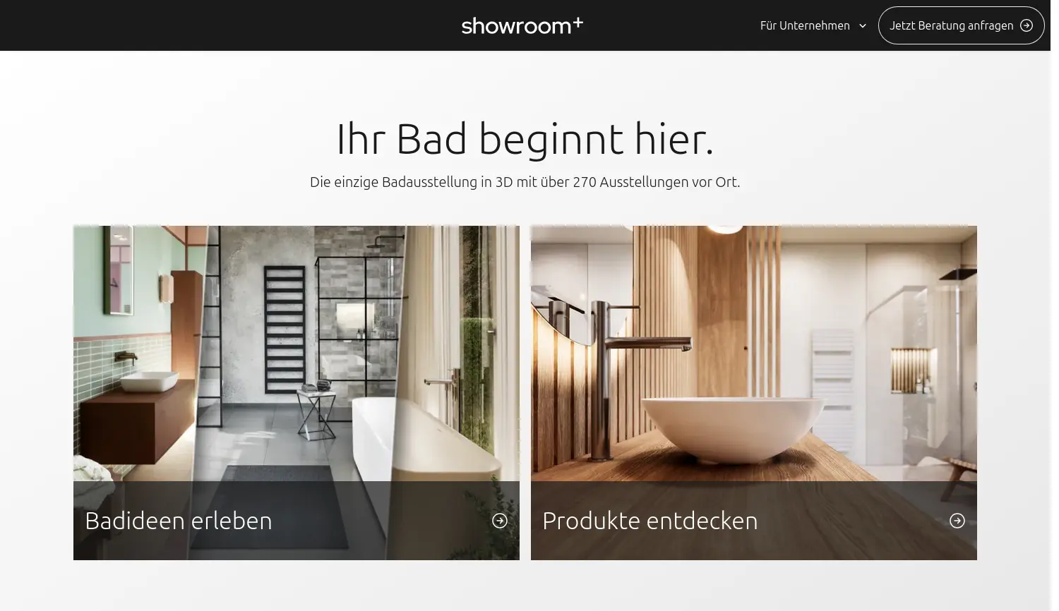 Website-Screenshot von reINVENT
