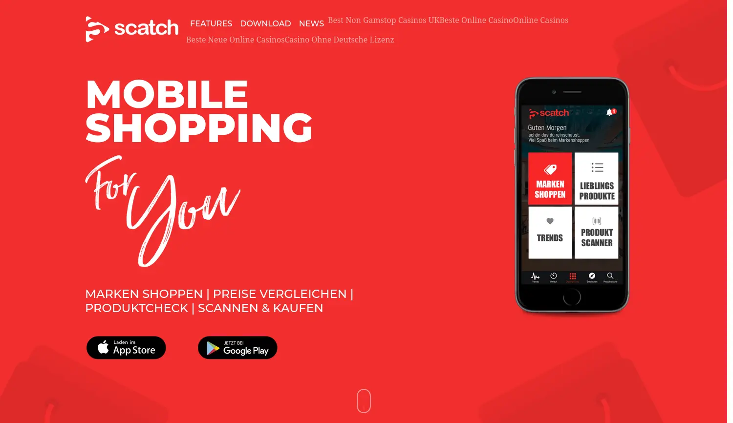 Website-Screenshot von SCATCH