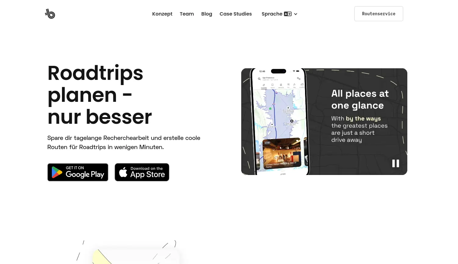 Website-Screenshot von by the ways