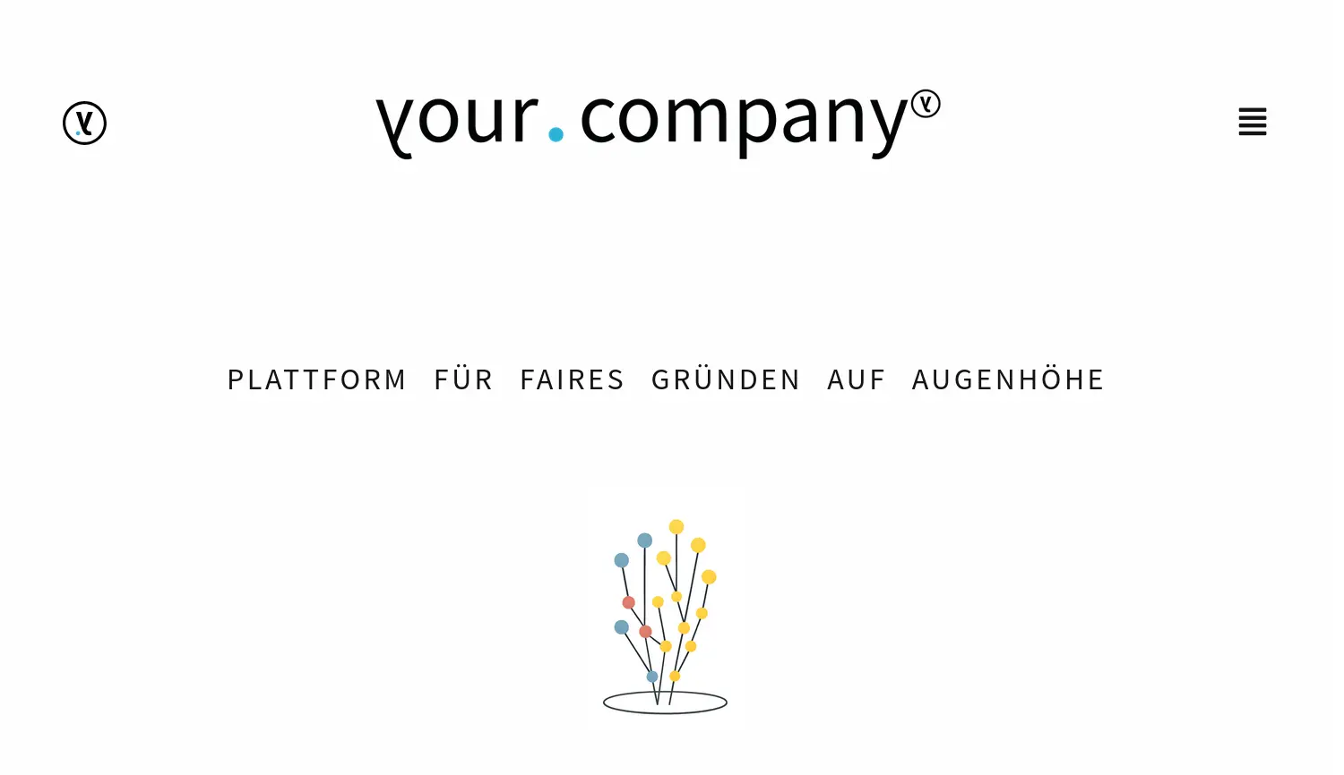 Website-Screenshot von your.company